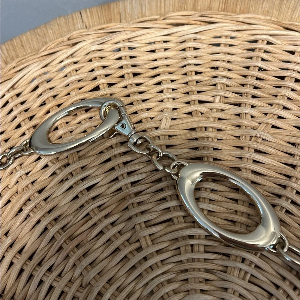 Fossil Gold Chain Link Adjustable Belt